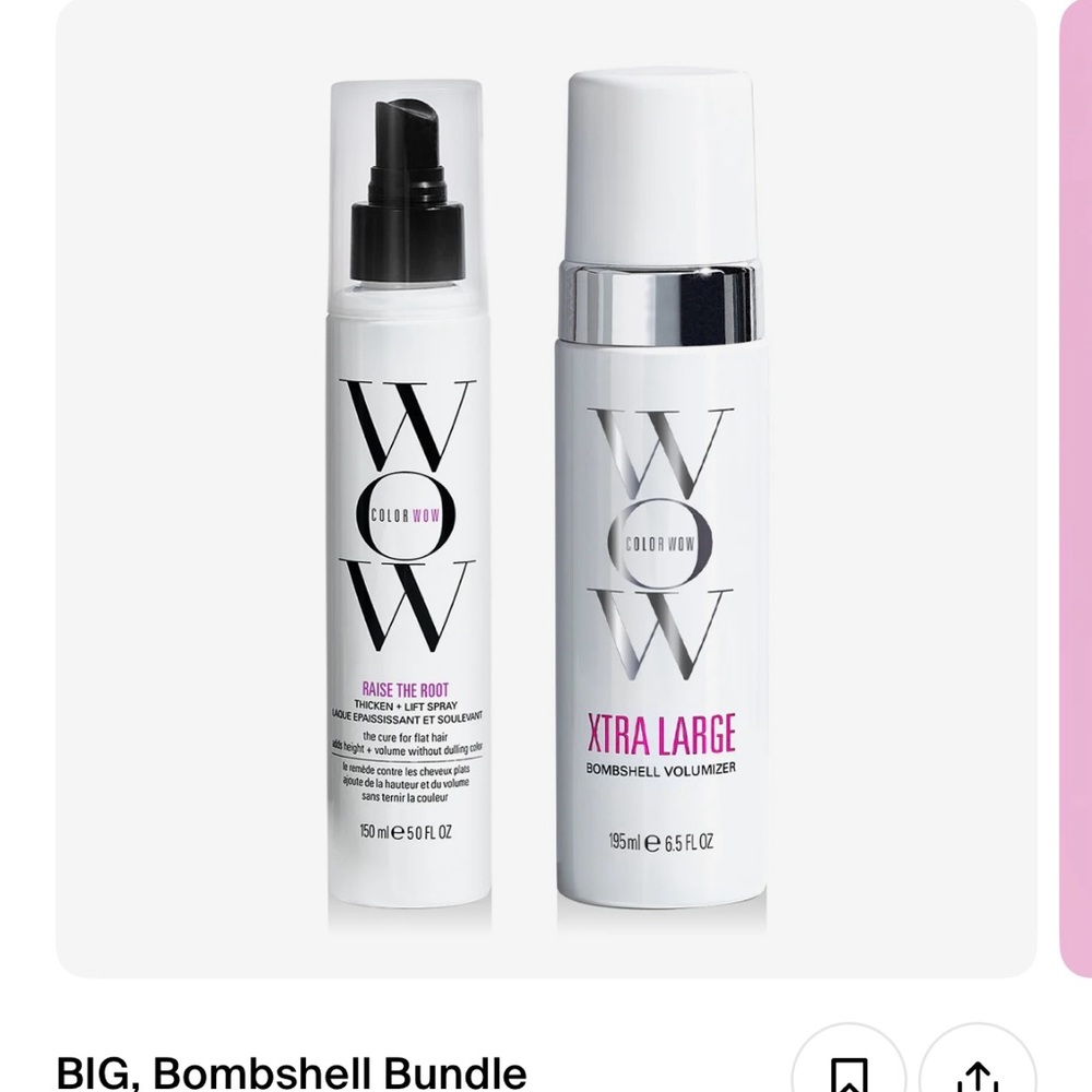 Color Wow Bombshell Volumizer Set - Black and White